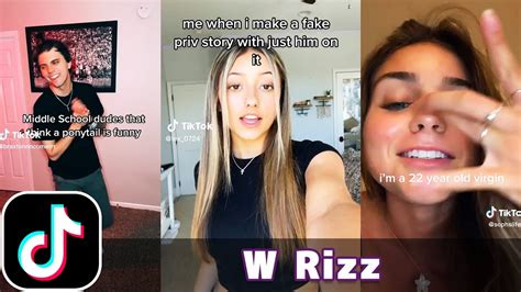 Y’all Could Say I Got W Rizz Tiktok Compilation Youtube