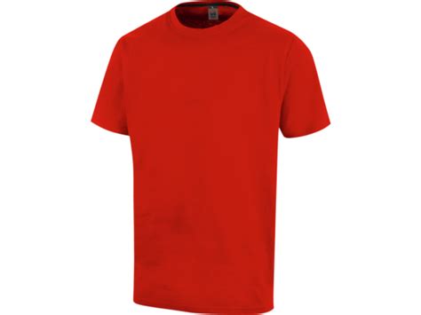 T Shirt Professionnel Coton Job Rouge W Rth Modyf