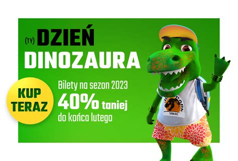 TY Dzień Dinozaura z rabatami JuraPark Solec Kujawski