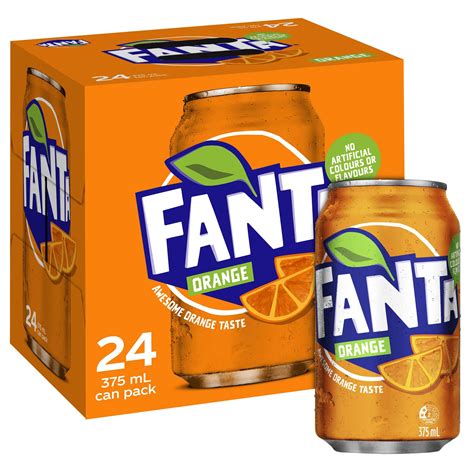 Fanta Exotic 330ml Fanta Soft Drink Fanta Soda Pack Of 24x 330ml