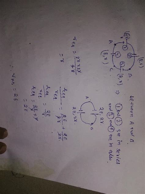 Four Identical Cells Each Having E M F E Internal Resistance Rare