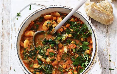 Vegan Butter Bean And Vegetable Stew Healthy Food Guide