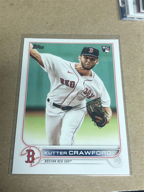 2022 Topps Series 2 Baseball Rookie Kutter Crawford Boston Red Sox 645