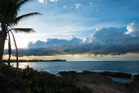 Puerto Rico Beach Scene Stock Image Image Of Beach 103258435