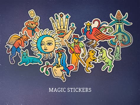 Magic Stickers :: Behance