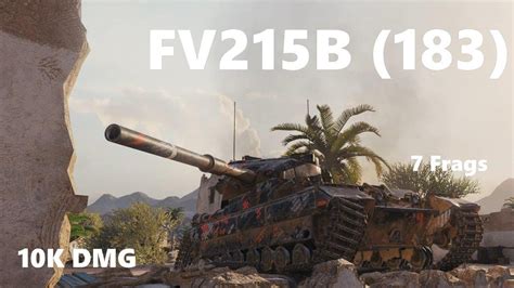 FV215B 183 BIG BOSS 10K DMG 7 Frags World Of Tanks Complete 4K