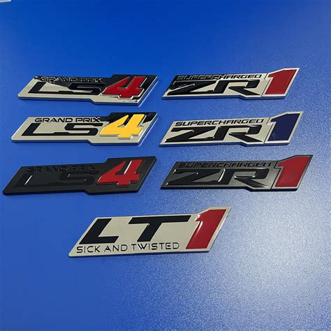 Factory Wholesale Customer Logo Fit For Ls Grand Prix Fender Emblem