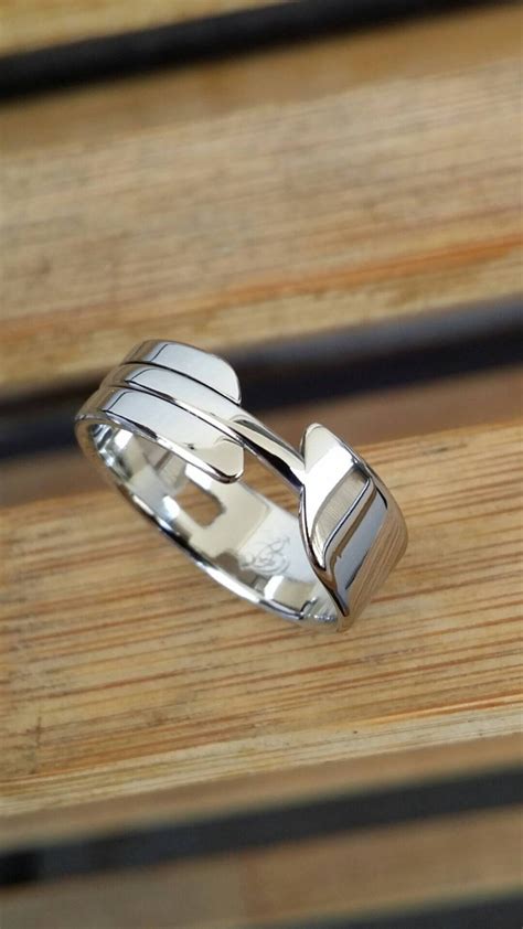 13 5 Oak Womens Handmade Stainless Steel Ring Not Casted Womens Jewelry