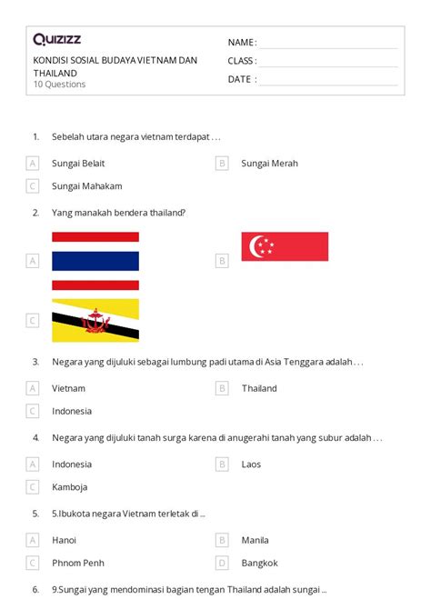 Lembar Kerja Perang Dingin Untuk Kelas Di Quizizz Gratis