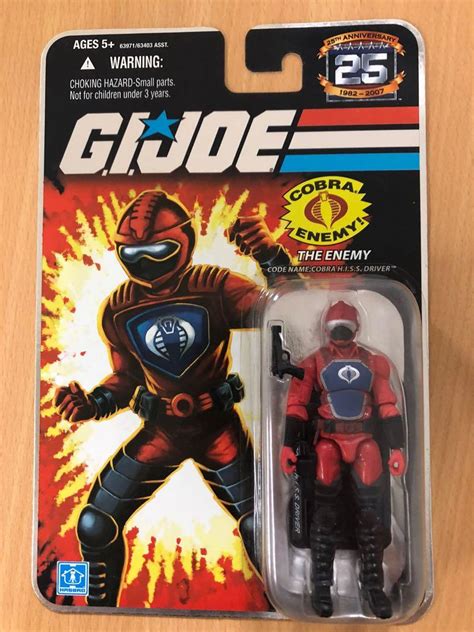 Gi Joe 25th Anniversary Cobra Hiss Driver Hobbies And Toys Toys And Games