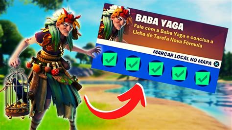 Fortnite Fale A Baba Yaga E Conclua A Linha De Tarefa Nova