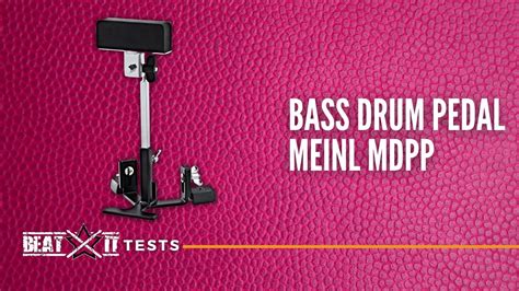 Beatit Test Meinl Mpps Bass Drum Practice Pad Youtube