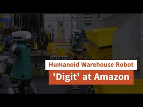 Amazon Tests Humanoid Warehouse Robot Youtube