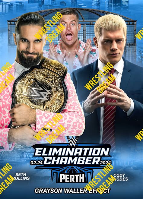 141 WWE Elimination Chamber 2024 Perth Australia The Grayson Waller