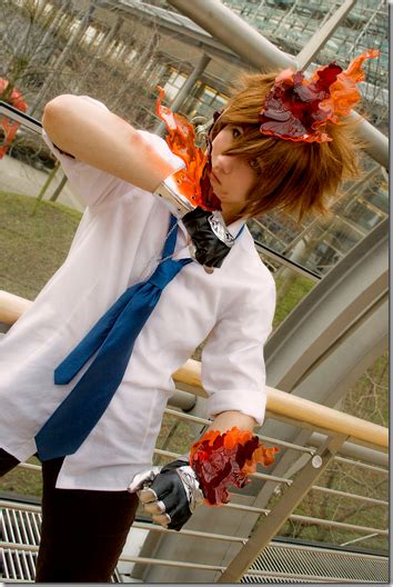 Katekyo Hitman Reborn Cosplay Tsunayoshi Sawada1 Reborn Katekyo