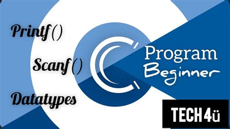 Datatypes In C Programming In Tamil Printf Scanf Beginner Part