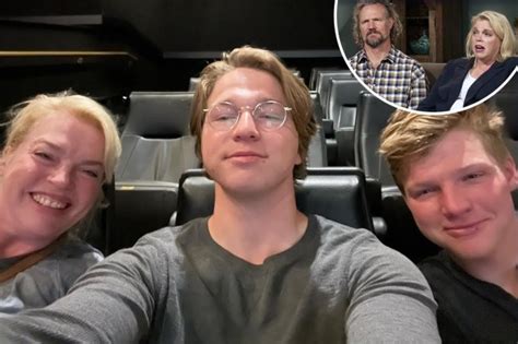 Sister Wives Janelle Brown Shares Rare New Photo With Sons Gabe And