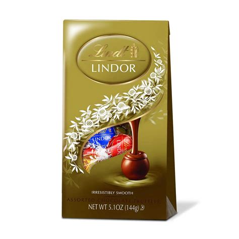 amazoncom lindt lindor assorted chocolate truffles  ounce pack