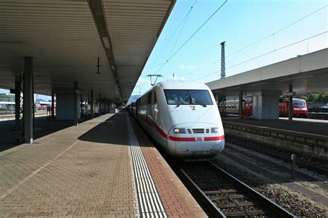 Kurz Nach Der Ankunft Als Ice Aus Berlin Hbf Am