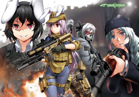 Anime Call Of Duty Girls