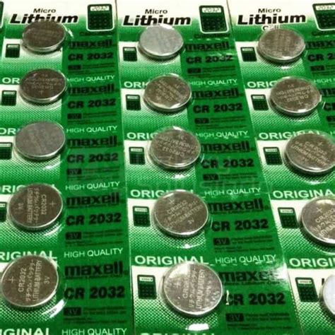 Jual Baterai Lithium Maxell Cr Batre Kancing Cr Di Seller Ak