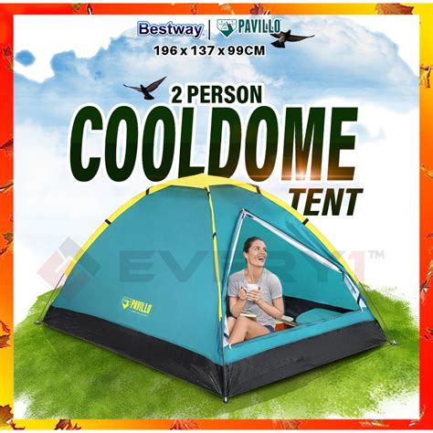 Bestway Person Cooldome Camping Tent New Pavillo Hiking Camping