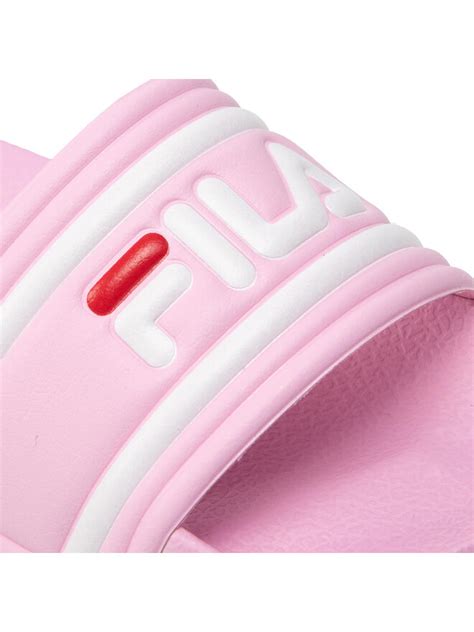 Pantoletten Fila Morro Bay Slipper Infants Rosa Eschuhe De