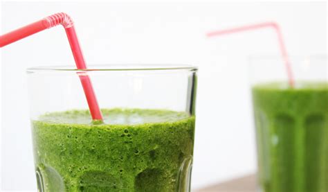 Groene Smoothie Met Spinazie En Banaan Project Gezond