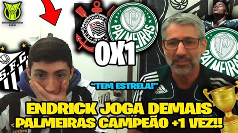 REACT CORINTHIANS 0X1 PALMEIRAS FINAL BRASILEIRÃO SUB 20 2022 I