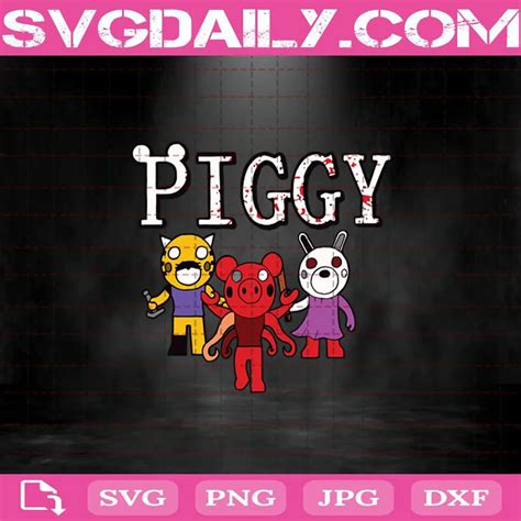 Piggy Roblox Svg Svgdaily Daily Free Premium Svg Files