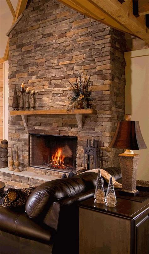 Rustic Stone Fireplace Mantels – Fireplace Guide by Linda