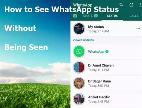 Easy Ways To See Whatsapp Status Without Being Seen