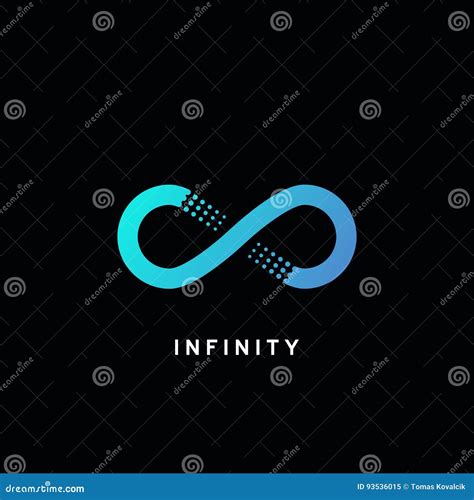 Infinity Symbol Abstract Icon Stock Vector Illustration Of Graphic