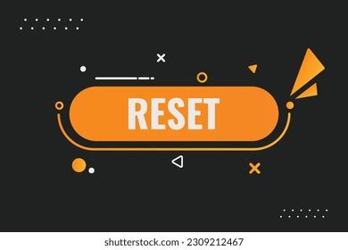 Icon Reset Button Photos and Images & Pictures | Shutterstock