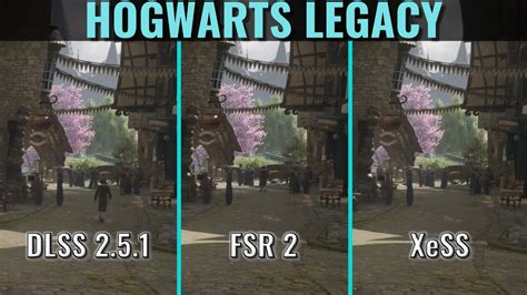 Hogwarts Legacy DLSS 2 5 1 Vs FSR 2 Vs XeSS 1440p Side By Side