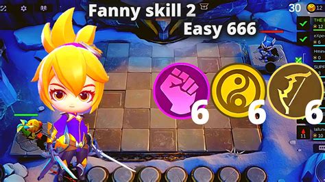 Magic Chess New Commander Fanny Skill 2 Full Explain Tutorial Mlbb Magic Chess 666 Best