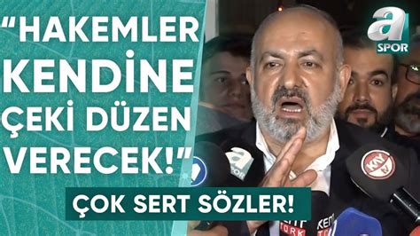 Kayserispor Başkanı Ali Çamlı Serkan Tokat Ve Ümit Öztürk Düdüğü