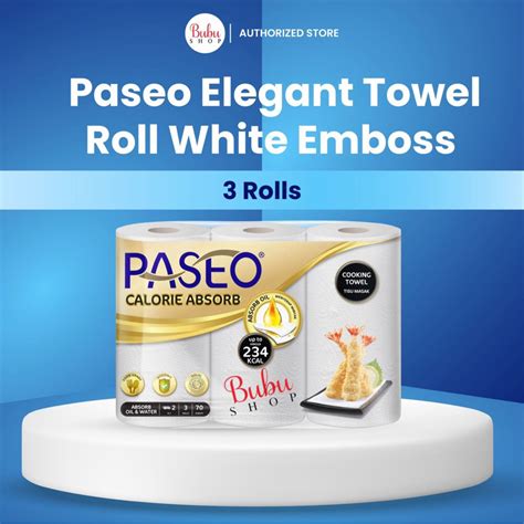 Jual Tissue Paseo Dapur Kitchen Towel Isi Roll S Bungkus Calorie