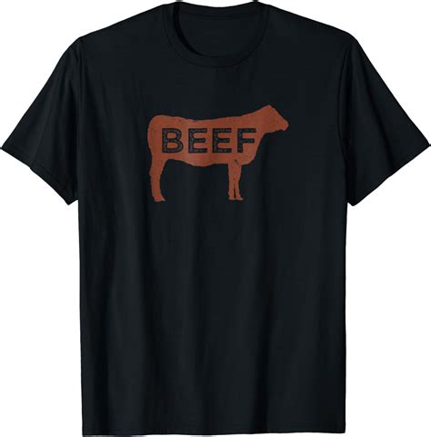 Amazon Beef T Shirt Beef Cattle Shirt Clothing