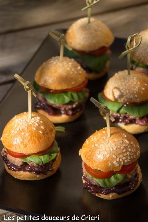 Les petites douceurs de Cricri Recette Mini burgers à la moutarde au