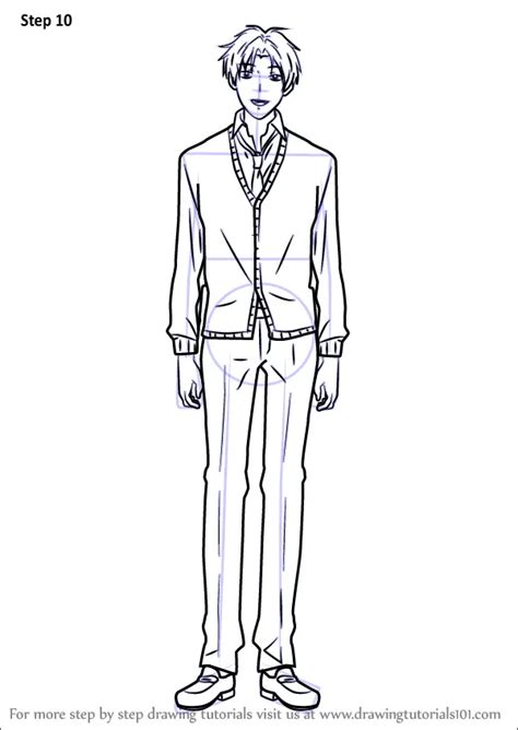 How To Draw Hirotaka Wakamatsu From Gekkan Shoujo Nozaki Kun Gekkan