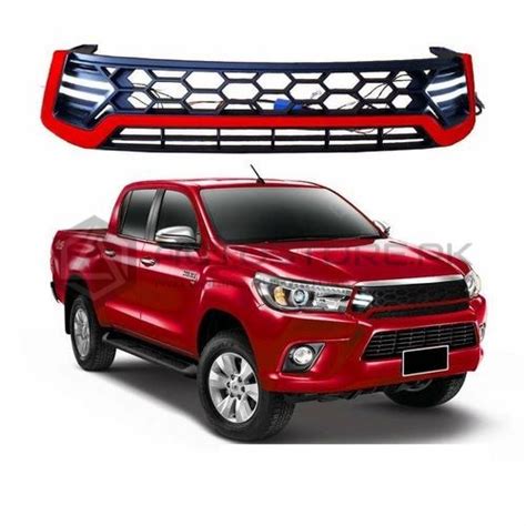 Toyota Hilux Revo Front Grill In Black And Red Autostore Pk