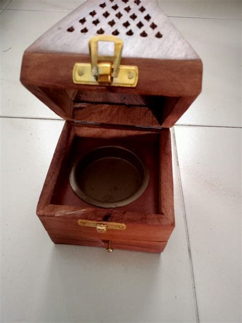 Sambrani Wooden Stand Furniture Home Living Home Fragrance On Carousell