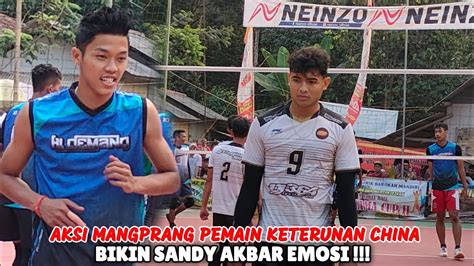 Ketika Pemain Tasik Mirip Orang China Mangprang Sandy Akbar Emosi