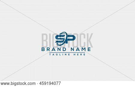 Sp Logo Design Vector & Photo (Free Trial) | Bigstock