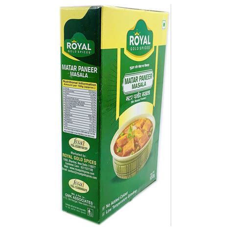 Matar Paneer Masala Packaging Size G At Rs Box In New Delhi