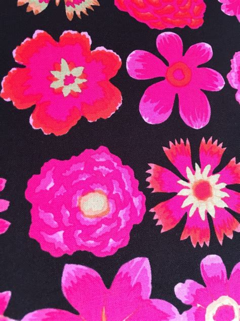 Button Flowers Pwgp152 Kaffe Fassett Spring 2016 Etsy