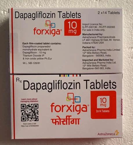 10mg Dapagliflozin Tablet At Rs 600strip Daparyl 10 In Nagpur Id