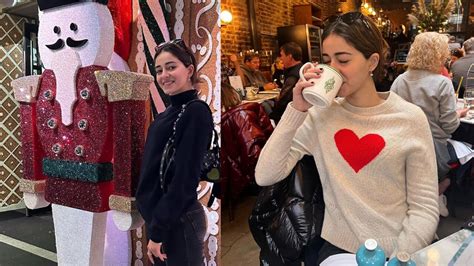 Ananya Panday Gives Us A Glimpse Of Her Hours New York Trip Iwmbuzz