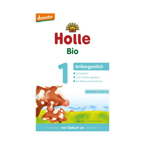 Lapte Praf Formula Bio Pentru Sugari Gr Holle Baby Bebe Tei